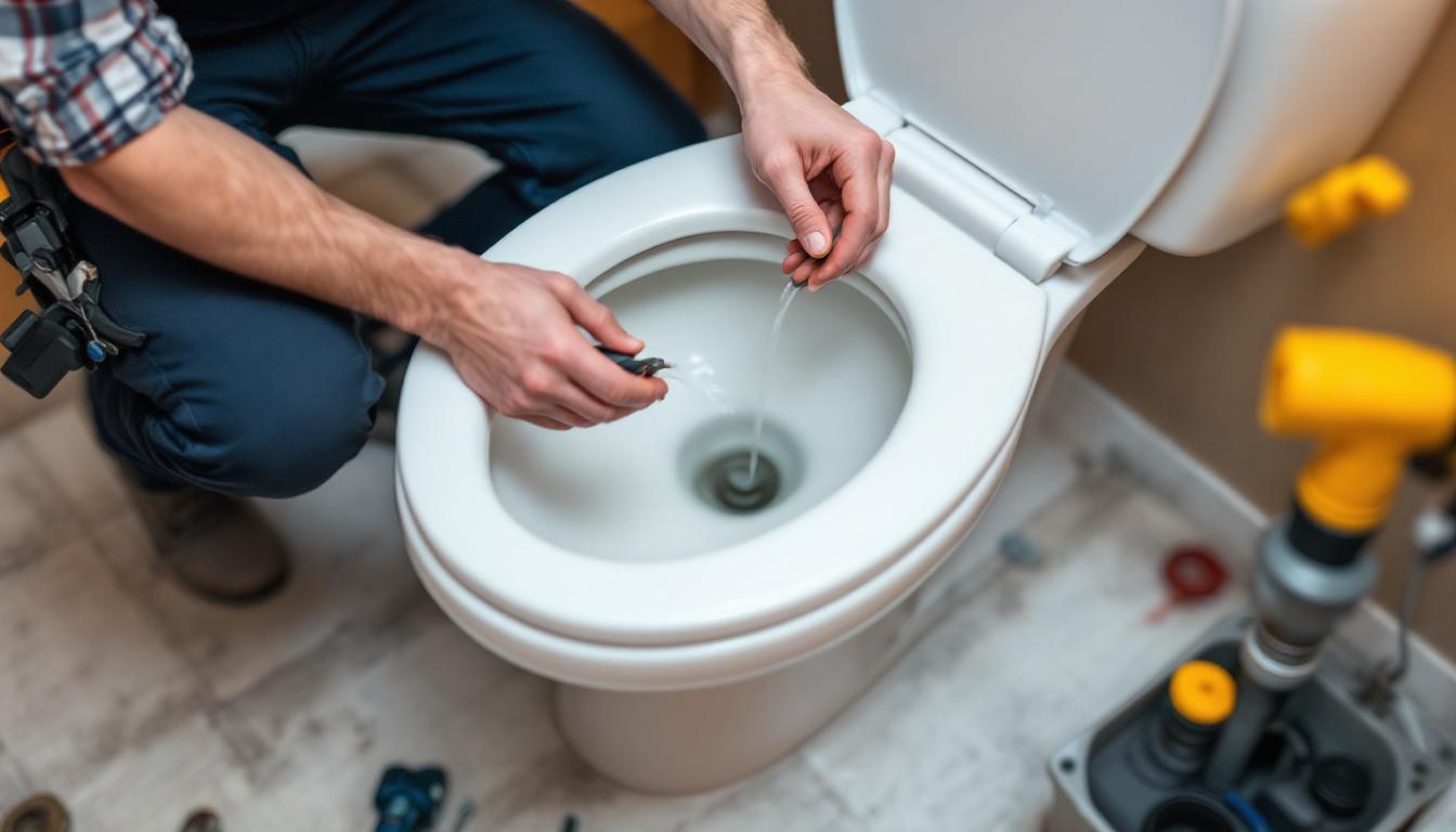 Chasse d'eau qui coule dans la cuvette : causes et solutions efficaces