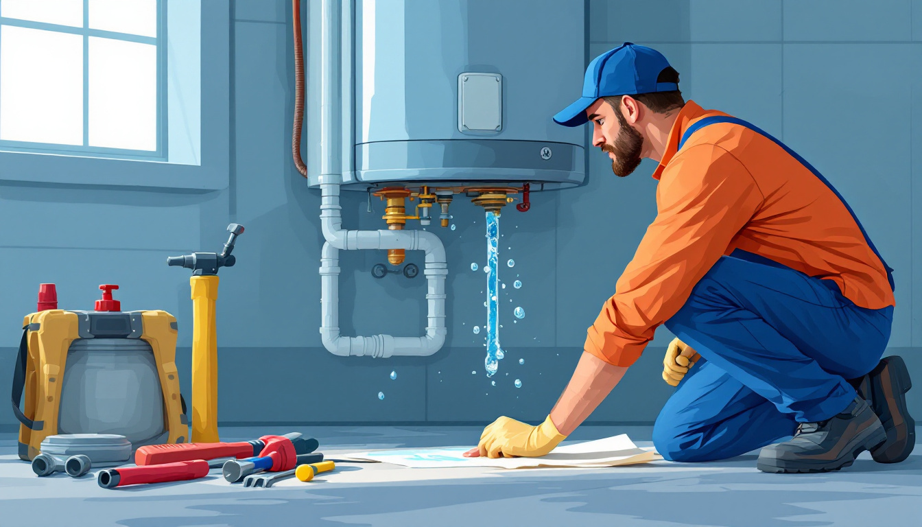 Chauffe eau qui coule par le bas : causes et solutions à connaître