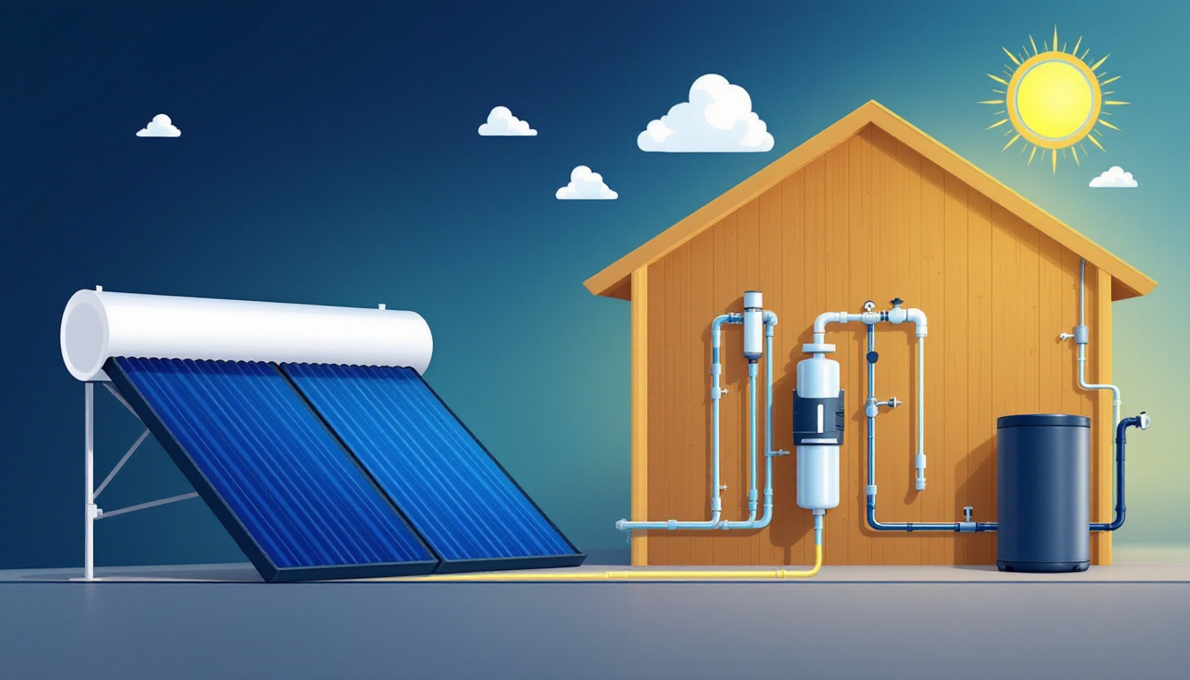 Chauffe-eau solaire schéma : comprendre l’installation et les variantes