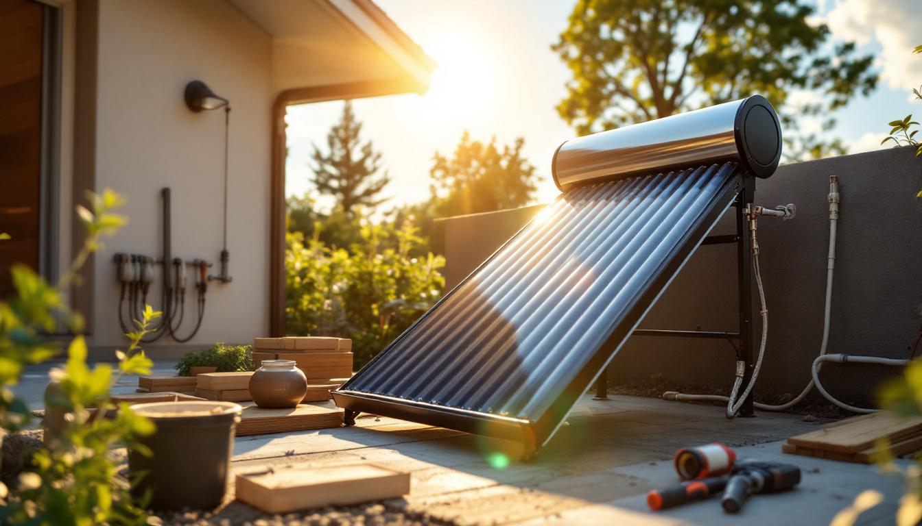 Kit chauffe-eau solaire 50 litres : optez pour l'énergie renouvelable !